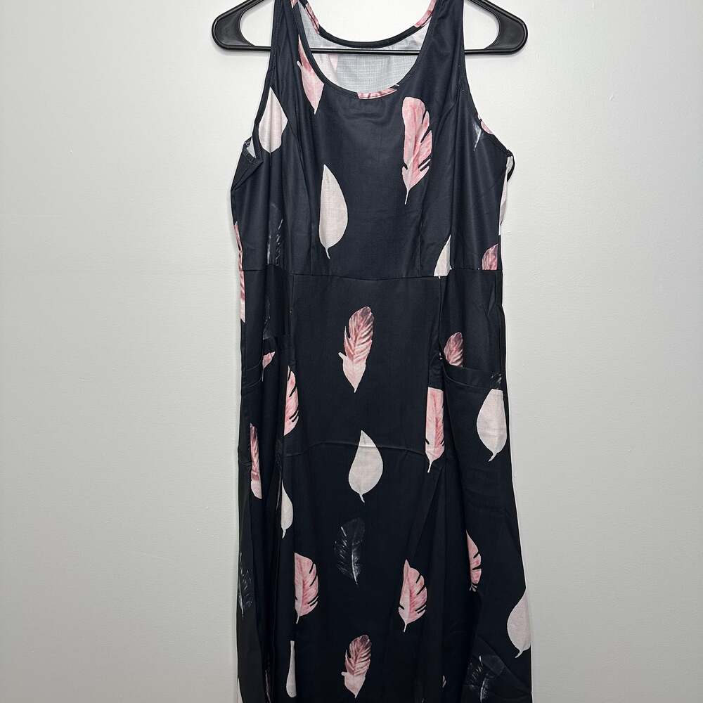 Cotton Linen Dress for Women 2025 Casual Loose Button Beach Sundress